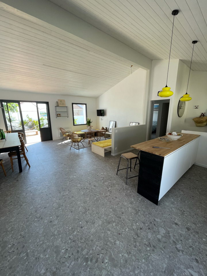 Rénovation complète d'une maison à La Couarde Sur Mer