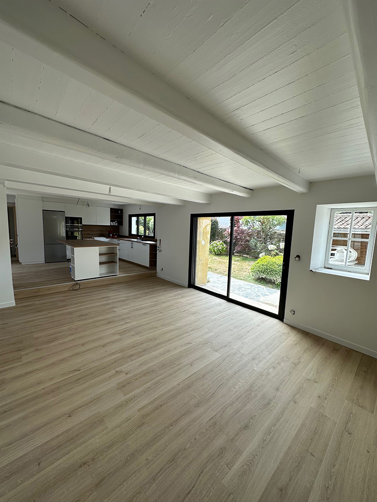 Rénovation complète d’une ancienne maison de A à Z à La Couarde sur Mer sur l’Île de Ré